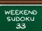 Weekend Sudoku 33 – kostenloses Online-Spiel