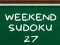 Weekend Sudoku 27 – kostenloses Online-Spiel