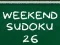 Weekend Sudoku 26 – kostenloses Online-Spiel