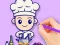 Coloring Book: Chef – kostenloses Online-Spiel