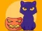Coloring Book: Halloween Cat – kostenloses Online-Spiel
