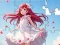 Jigsaw Puzzle: White Dress Girl – kostenloses Online-Spiel