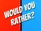 Would You Rather? – kostenloses Online-Spiel