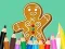Coloring Book: Gingerbreads – kostenloses Online-Spiel