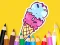 Coloring Book: Cool Ice Cream – kostenloses Online-Spiel