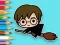 Coloring Book: Flying Potter – kostenloses Online-Spiel