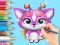 Coloring Book: Cute Fluvsies – kostenloses Online-Spiel