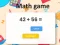 Math game – kostenloses Online-Spiel