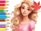 Coloring Book: Barbie Autumn Tale – kostenloses Online-Spiel