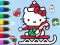 Coloring Book: Hello Kitty Christmas – kostenloses Online-Spiel