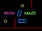 Neon Car Maze – kostenloses Online-Spiel