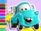 Coloring Book: Mater Cars – kostenloses Online-Spiel
