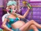 Pregnant Ice Queen Bath Care – kostenloses Online-Spiel