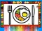 Color and Decorate Dinner Plate – kostenloses Online-Spiel