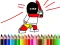 Back To School: Hero Coloring Book – kostenloses Online-Spiel