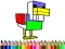 Back To School: Monster Craft Coloring – kostenloses Online-Spiel