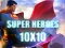Super heroes 10х10 – kostenloses Online-Spiel