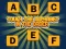 Touch The Alphabet In The Oder – kostenloses Online-Spiel