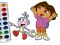 Dora The Explorer Coloring Book – kostenloses Online-Spiel