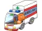 Cartoon Ambulance Puzzle – kostenloses Online-Spiel