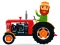 Cartoon Farm Traktors – kostenloses Online-Spiel