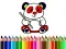 Back To School: Panda Coloring – kostenloses Online-Spiel