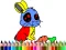 Back To School: Rabbit Coloring Book – kostenloses Online-Spiel