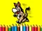 Back To School Coloring Book Donkey – kostenloses Online-Spiel