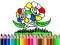 Back to School: Flowers Coloring – kostenloses Online-Spiel
