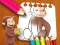 Curious George Coloring Book – kostenloses Online-Spiel
