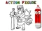 Back To School: Action Figure Coloring – kostenloses Online-Spiel