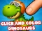 Click And Colors Dinosaurs – kostenloses Online-Spiel