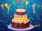 Birthday cake puzzle – kostenloses Online-Spiel