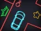 Neon Car Puzzle – kostenloses Online-Spiel