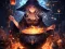 Anime girls Witchcraft – kostenloses Online-Spiel