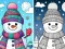 Coloring book Winter – kostenloses Online-Spiel