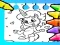Magical Unicorn Coloring Pages – kostenloses Online-Spiel