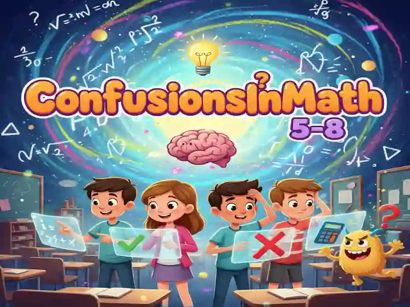 ConfusionsInMath 5-8 – kostenloses Online-Spiel