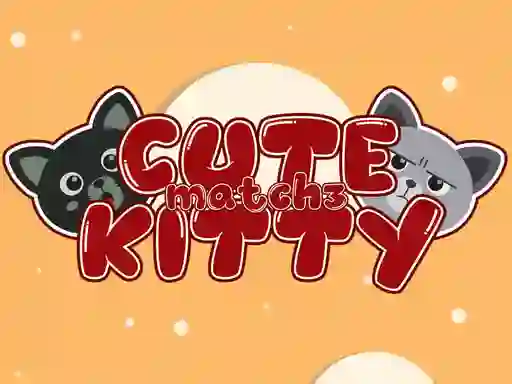 Cute Kitty Match 3 – kostenloses Online-Spiel