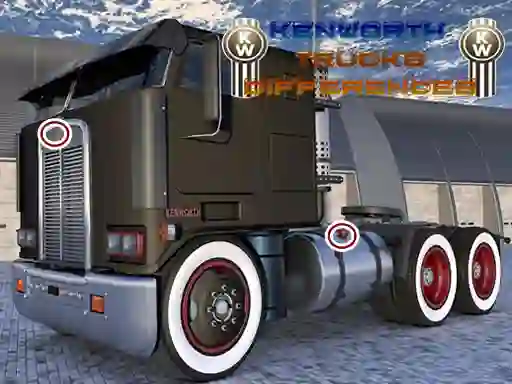 Kenworth Trucks Differences – kostenloses Online-Spiel