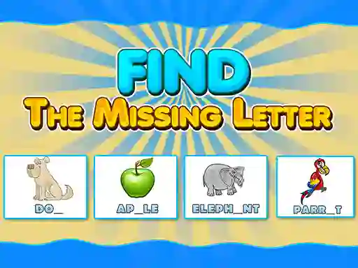 Find The Missing Letter – kostenloses Online-Spiel