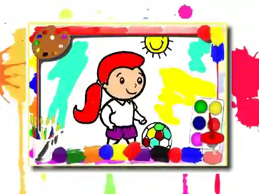 Football Coloring Book – kostenloses Online-Spiel