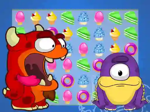 Candy Monster Match 3 – kostenloses Online-Spiel
