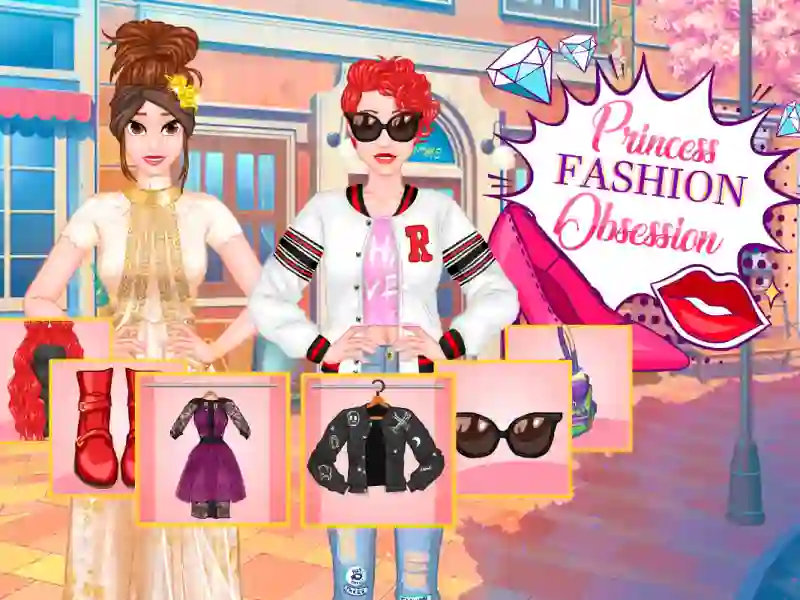 Princess Fashion Obsession – kostenloses Online-Spiel