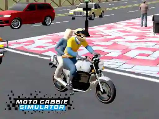 Moto Cabbie Simulator – kostenloses Online-Spiel