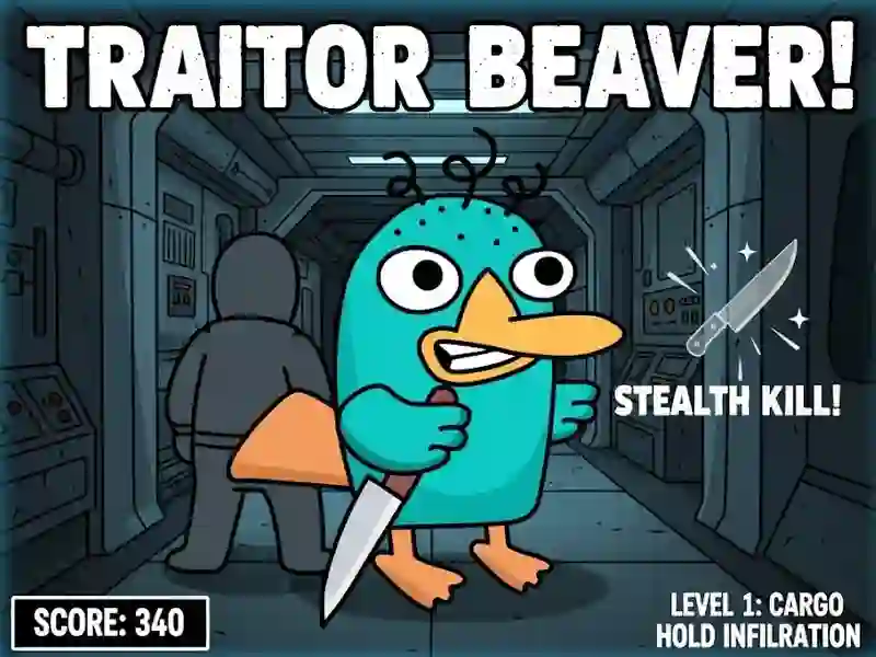 Traitor Beaver! – kostenloses Online-Spiel