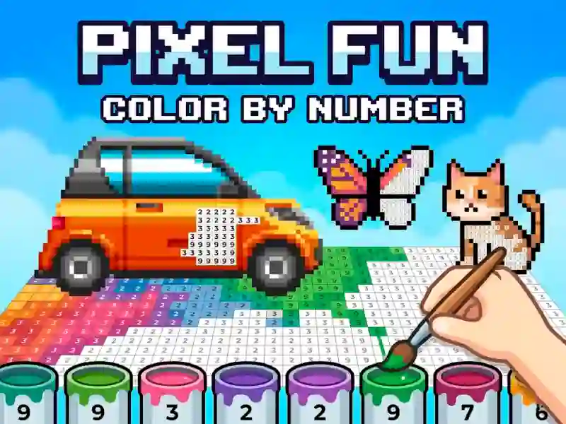 Pixel Fun Color By Number – kostenloses Online-Spiel