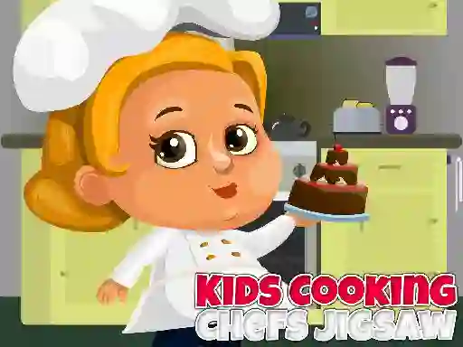 Kids Cooking Chefs Jigsaw – kostenloses Online-Spiel