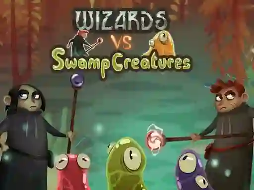 Wizards vs swamp creatures – kostenloses Online-Spiel
