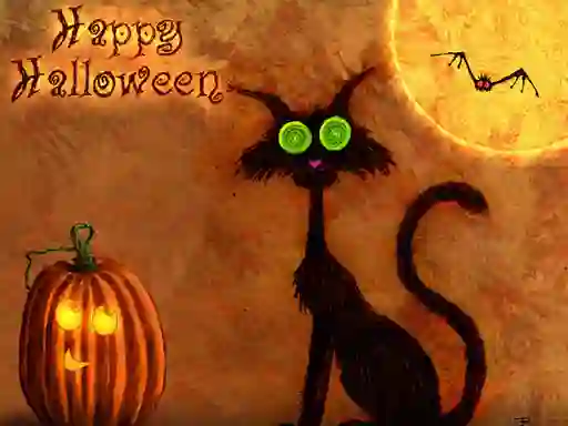 Happy Halloween 2020 Puzzle – kostenloses Online-Spiel